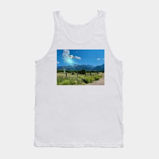 Colorado Mountains Alien Tank Top